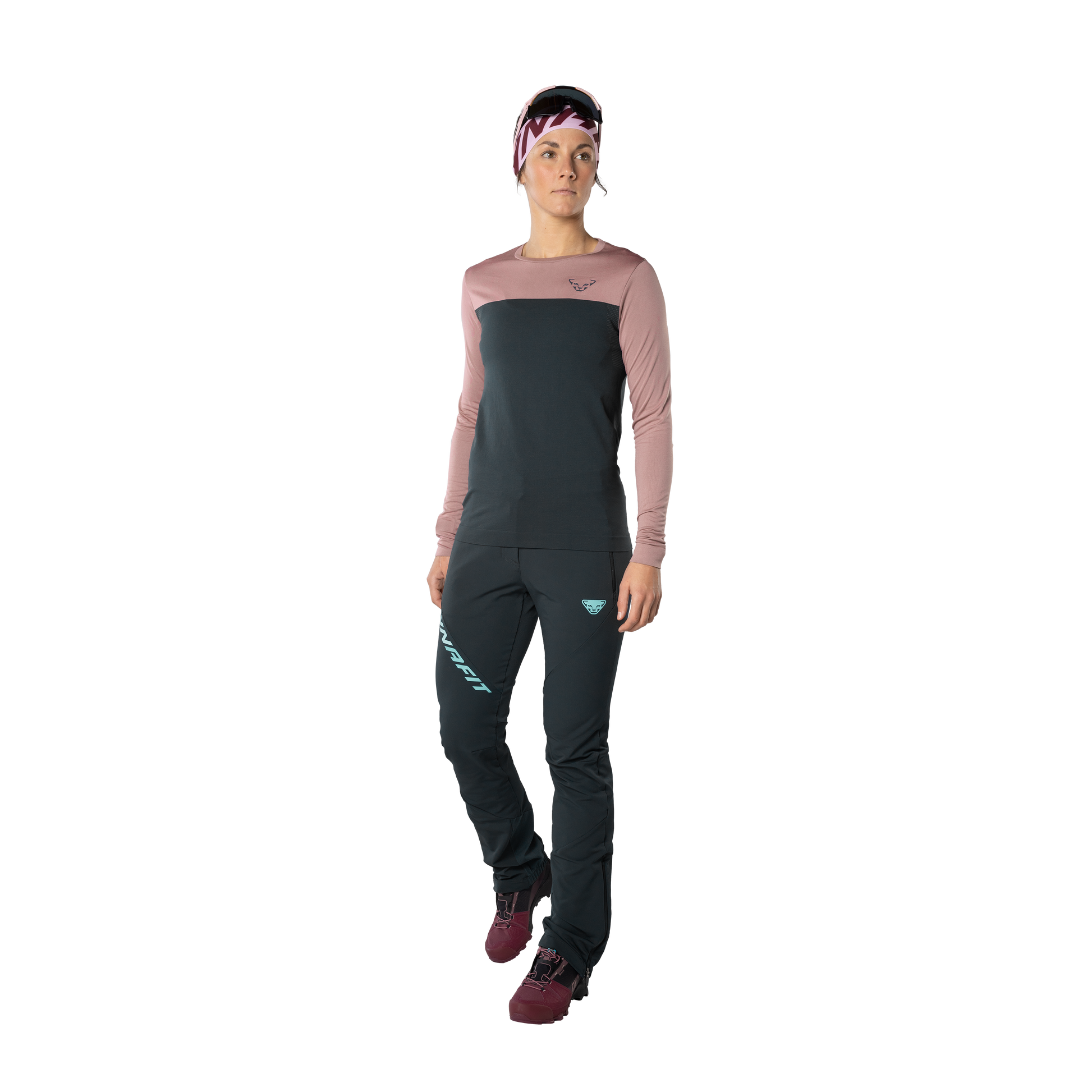DYNAFIT TRAVERSE S-TECH LONGSLEEVE | Blueberry Mokarosa