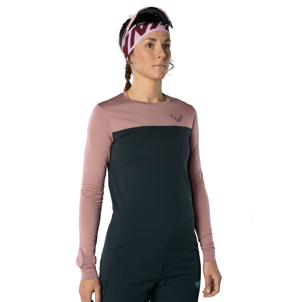 DYNAFIT TRAVERSE S-TECH LONGSLEEVE | Blueberry Mokarosa