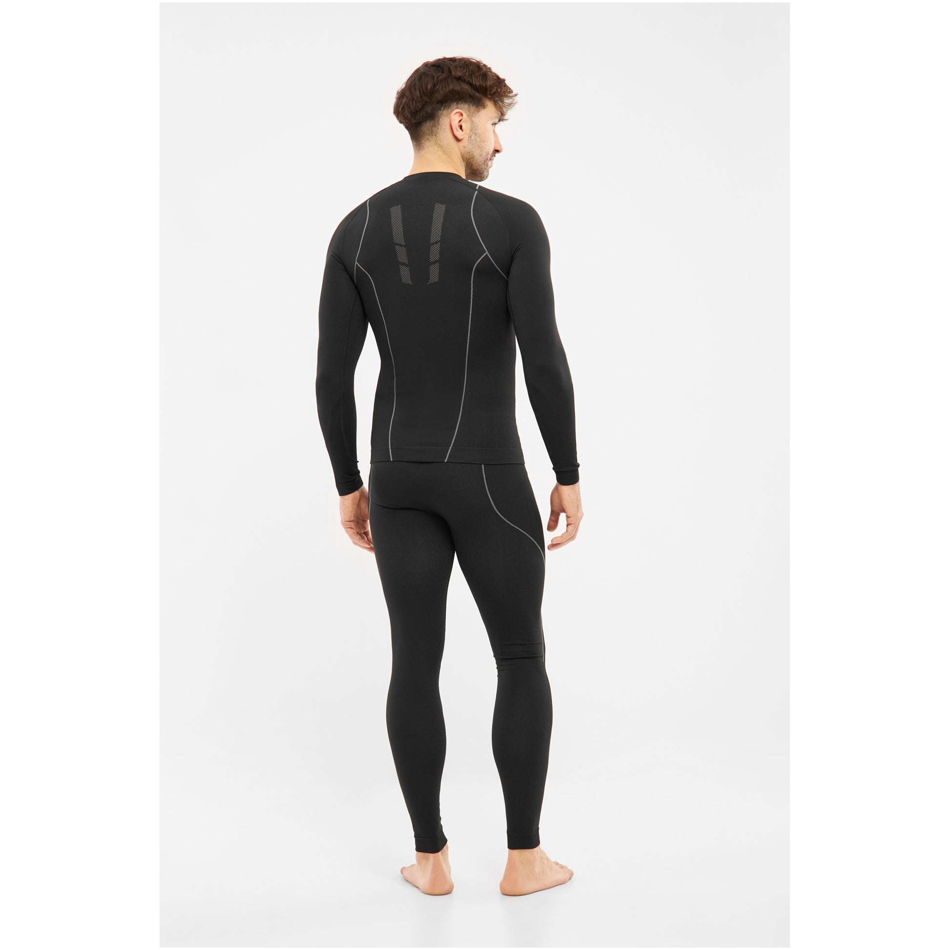 Bielizna męska VIKING Eiger 2.0 Pants Bamboo czarno-szara