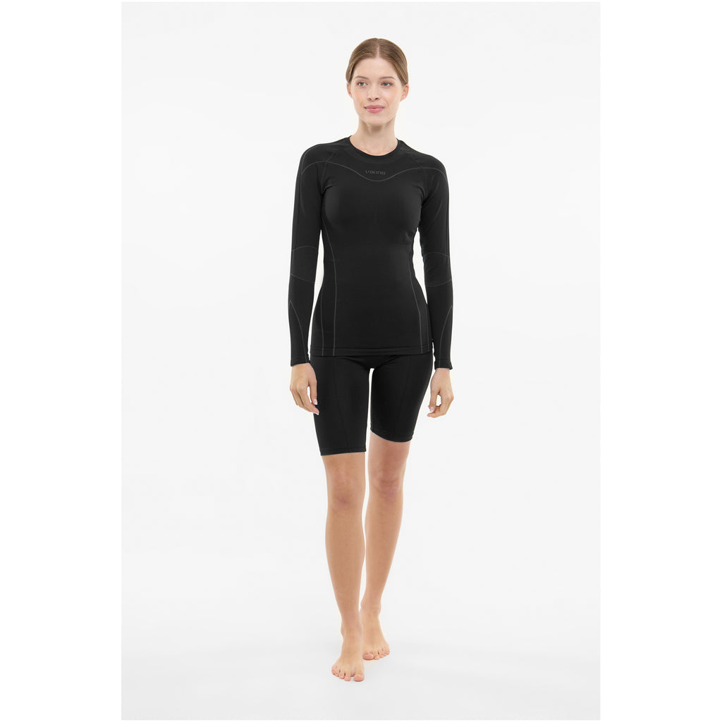 Bielizna damska VIKING Gaja Longsleeve Bamboo czarna