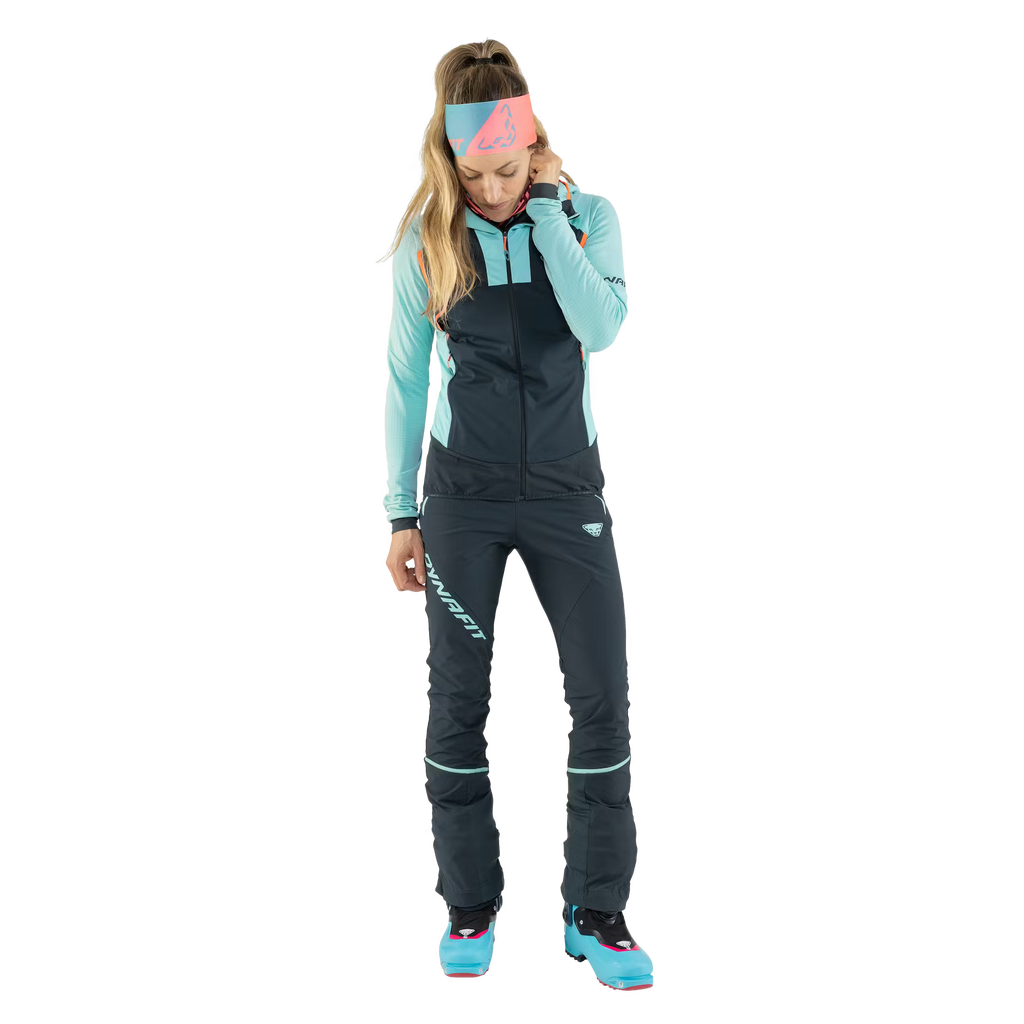 Spodnie DYNAFIT Speed Dynastretch Pants | Turquoise-Black Out-Marine Blue
