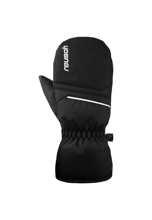 Reusch Alan Junior Mitten rękawice narciarskie czarno - białe