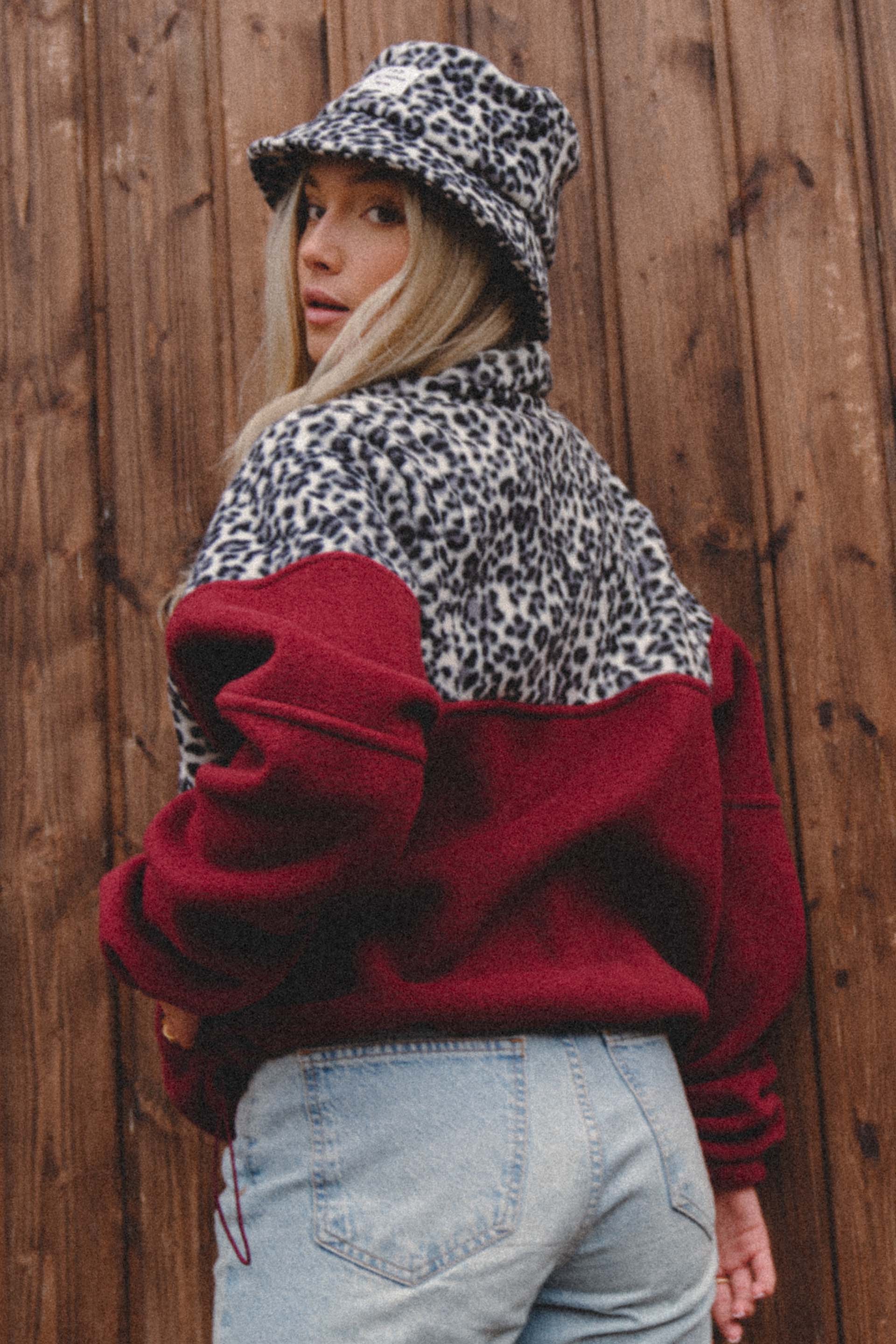 Bluza Polar JUNGMOB | CHERRY PANTHER