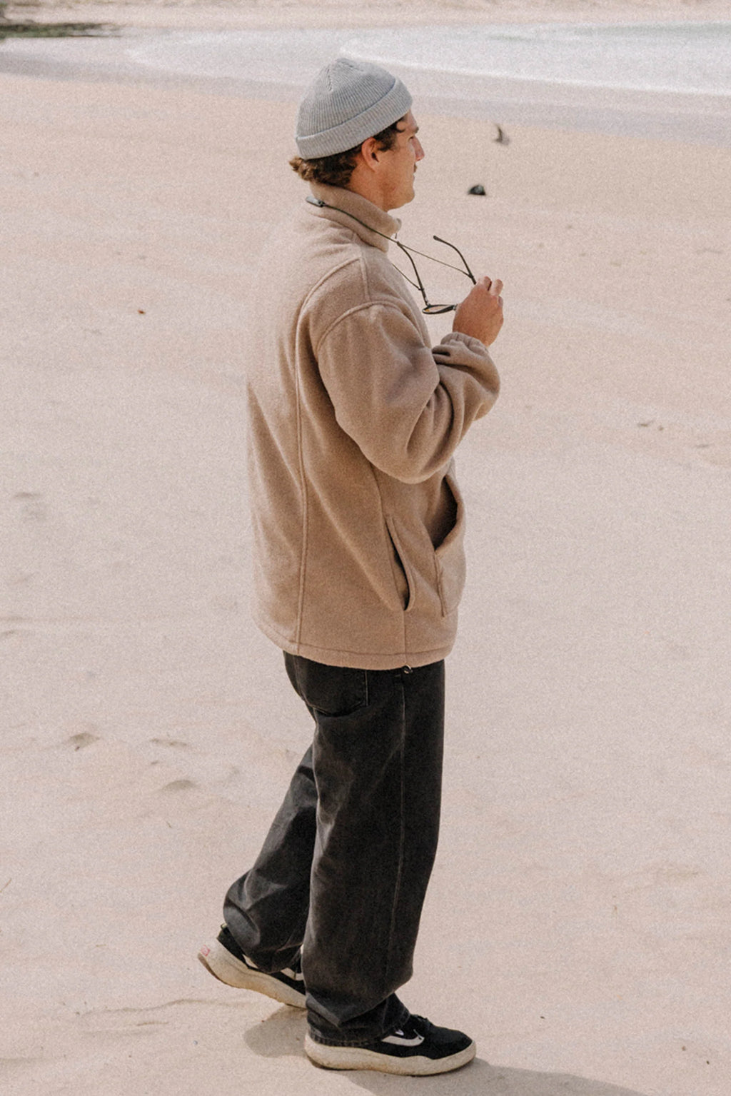Bluza Polar JUNGMOB | ROLL SANDY