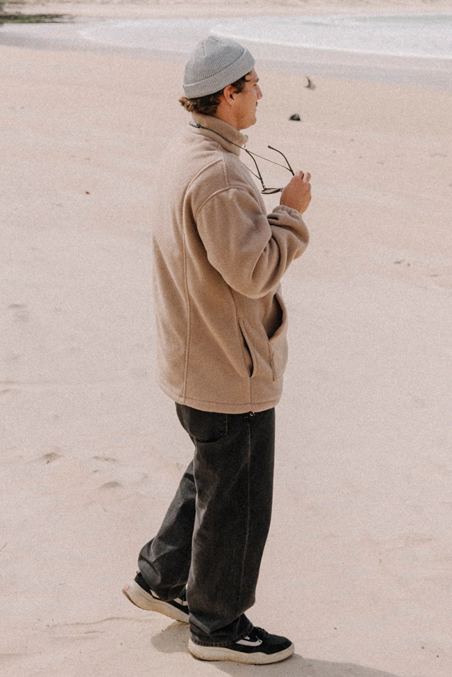 Bluza Polar JUNGMOB | ROLL SANDY