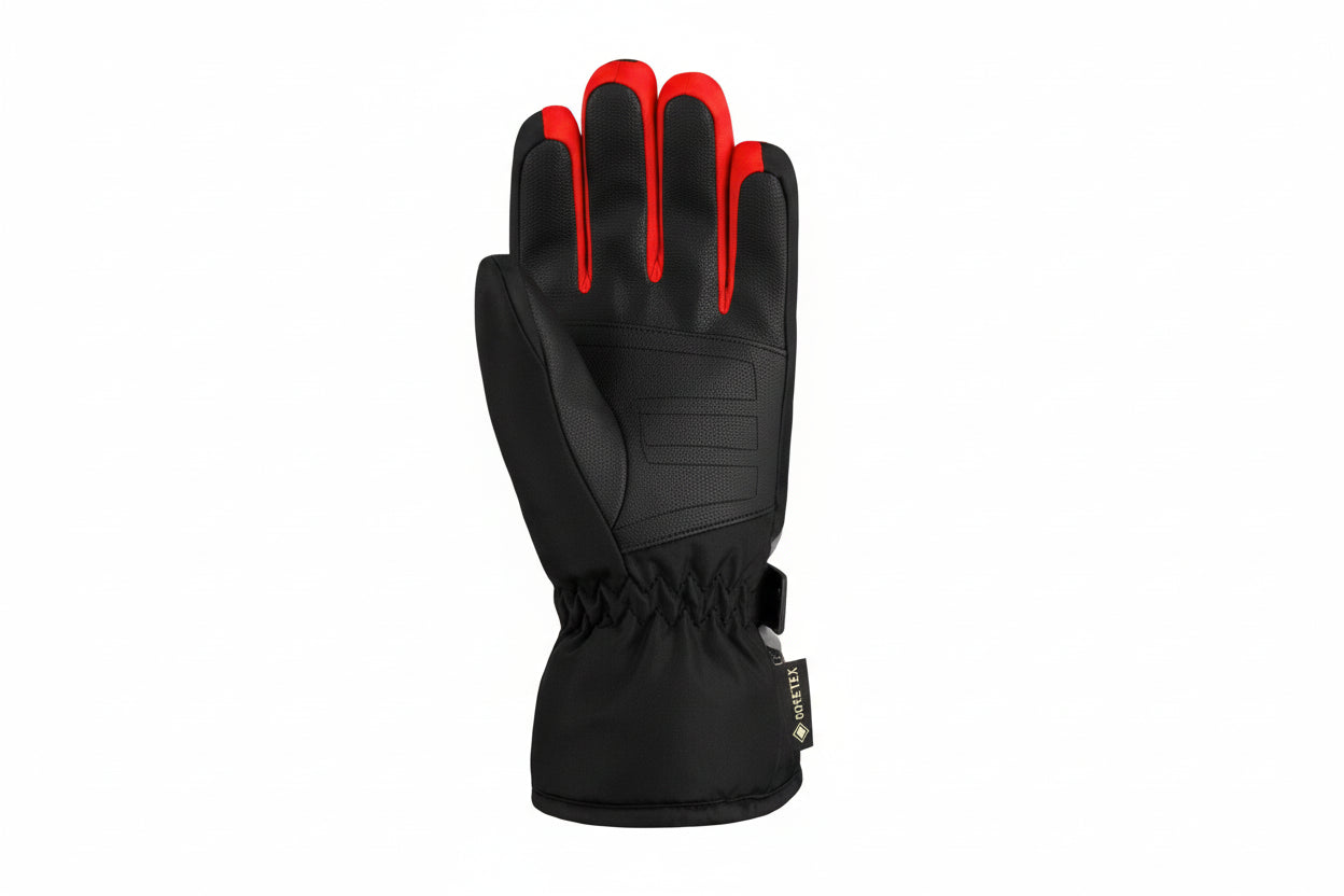 Rękawice narciarskie dziecięce Reusch Flash GTX Junior czerwone