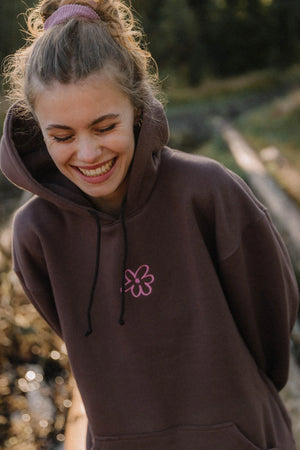Bluza JUNGMOB | DAISY CHOCO